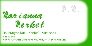 marianna merkel business card